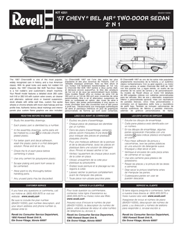 57 Chevy ® Bel Air ® Two-Door Sedan 2