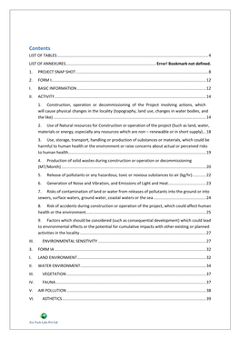 Contents LIST of TABLES