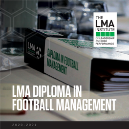 Lma Diploma in Football Management