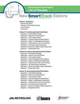 Environmental Project Report Volume IX - Consultation and Engagement