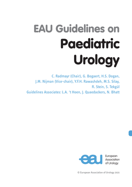 Paediatric Urology