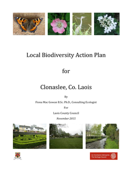 Local Biodiversity Action Plan for Clonaslee