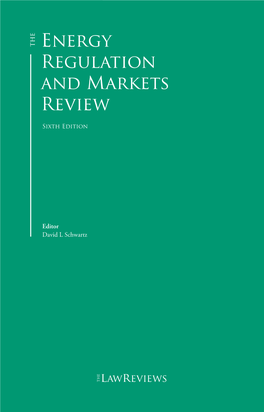 Energy Regulation and Markets Review