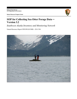 SOP for Collecting Sea Otter Forage Data Version