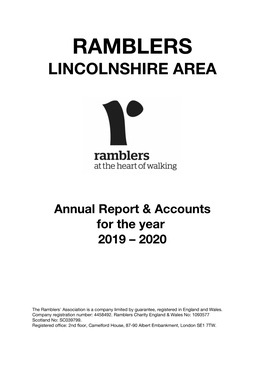 Lincolnshire Ramblers Groups