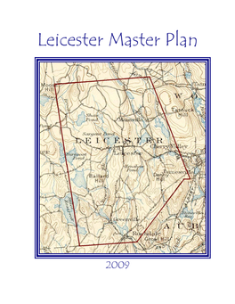 2009 Master Plan Is an Update the Town’S 2000 Master Plan