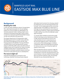 Eastside Max Blue Line