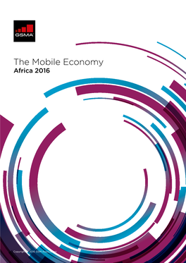 Mobile Economy of Africa 2016