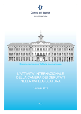 Documentazione Per L'attività Internazionale