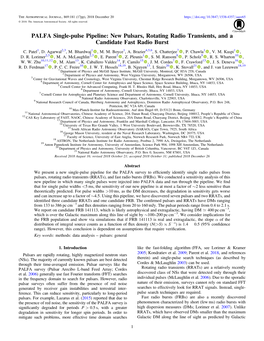 PALFA Single-Pulse Pipeline: New Pulsars, Rotating Radio Transients, and a Candidate Fast Radio Burst