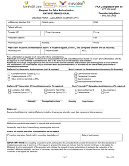 ITC Antihistamines-Oral