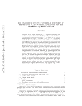 The Stabilizing Effect of Spacetime Expansion on Relativistic Fluids with Sharp Results for the Radiation Equation of State