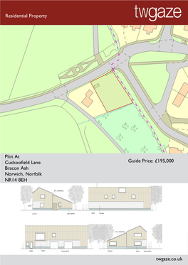 Residential Property Plot at Cuckoofield Lane Bracon Ash