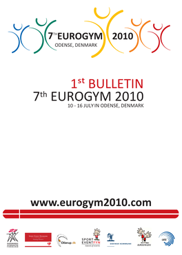 7Th EUROGYM 2010 10 - 16 JULY in ODENSE, DENMARK