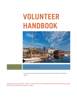 Volunteer Handbook