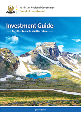 Investment Guide Together Towards a Better Future