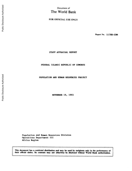 World Bank Document