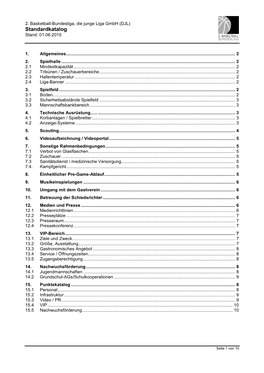 Standardkatalog Stand: 01.06.2015