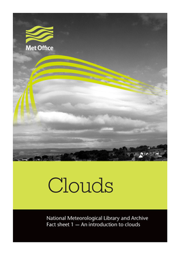 An Introduction to Clouds