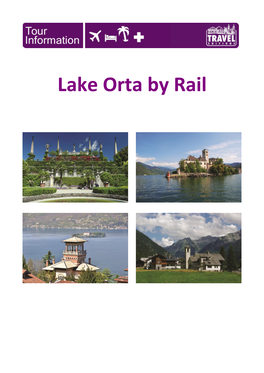 Lake Orta by Rail