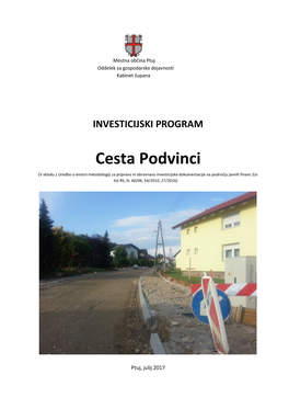 Cesta Podvinci