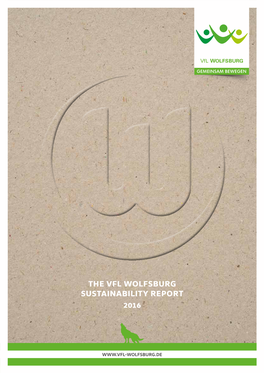 The Vfl Wolfsburg Sustainability Report 2016