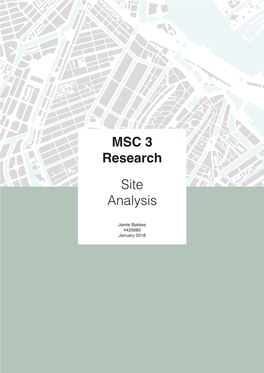 MSC 3 Research Site Analysis