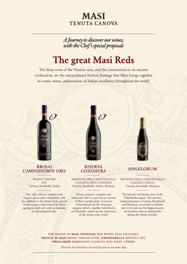 The Great Masi Reds