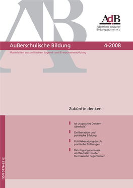 "Außerschulische Bildung" Nr. 4-2008