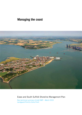 The Essex and South Suffolk Shoreline Management Plan