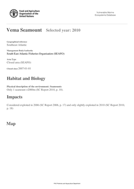 VME Workshop [9.4] and Adopted the Coral and Sponge Key [10.7]