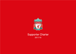 Supporter Charter 2017/18