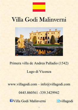 Primera Villa De Andrea Palladio (1542)