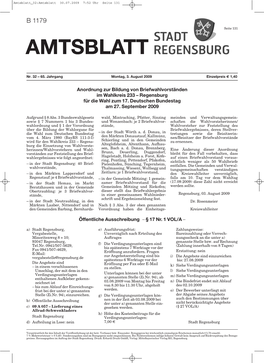 Amtsblatt 32:Amtsblatt 30.07.2009 7:52 Uhr Seite 131