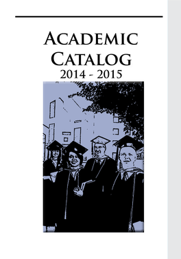 Academic Catalog 2014 - 2015