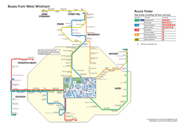 Buses from West Wickham