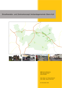 Einzelhandels- Und Zentrenkonzept Verbandsgemeinde Obere Kyll