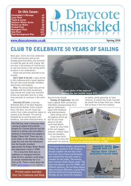 Club to Celebrate 50 Years of Sailing