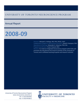 UTNP Annual Report 2008-09