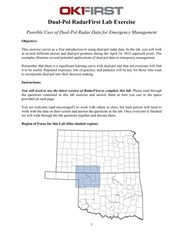 Dual-Pol Radarfirst Lab Exercise