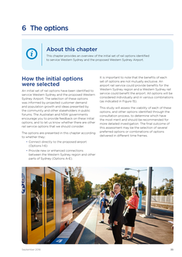 Western Sydney Rail Needs Scoping Study