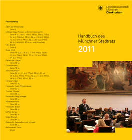Handbuch Des Münchner Stadtrats