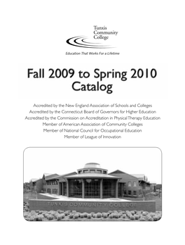 Tunxis-2009-2010-Course-Catalog