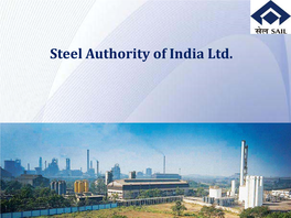 Steel Authority of India Ltd