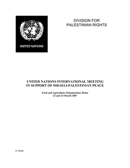 Division for Palestinian Rights