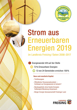 Broschüre "Strom Aus Erneuerbaren Energien 2019"