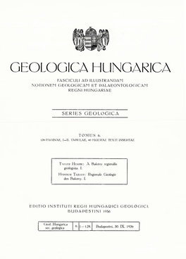 Geologica Hungarica