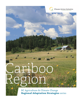 Regional Adaptation Strategies Series -- Cariboo