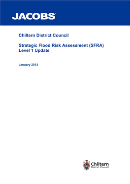 Chiltern District Council Strategic Flood