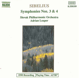 SIBELIUS Symphonies Nos